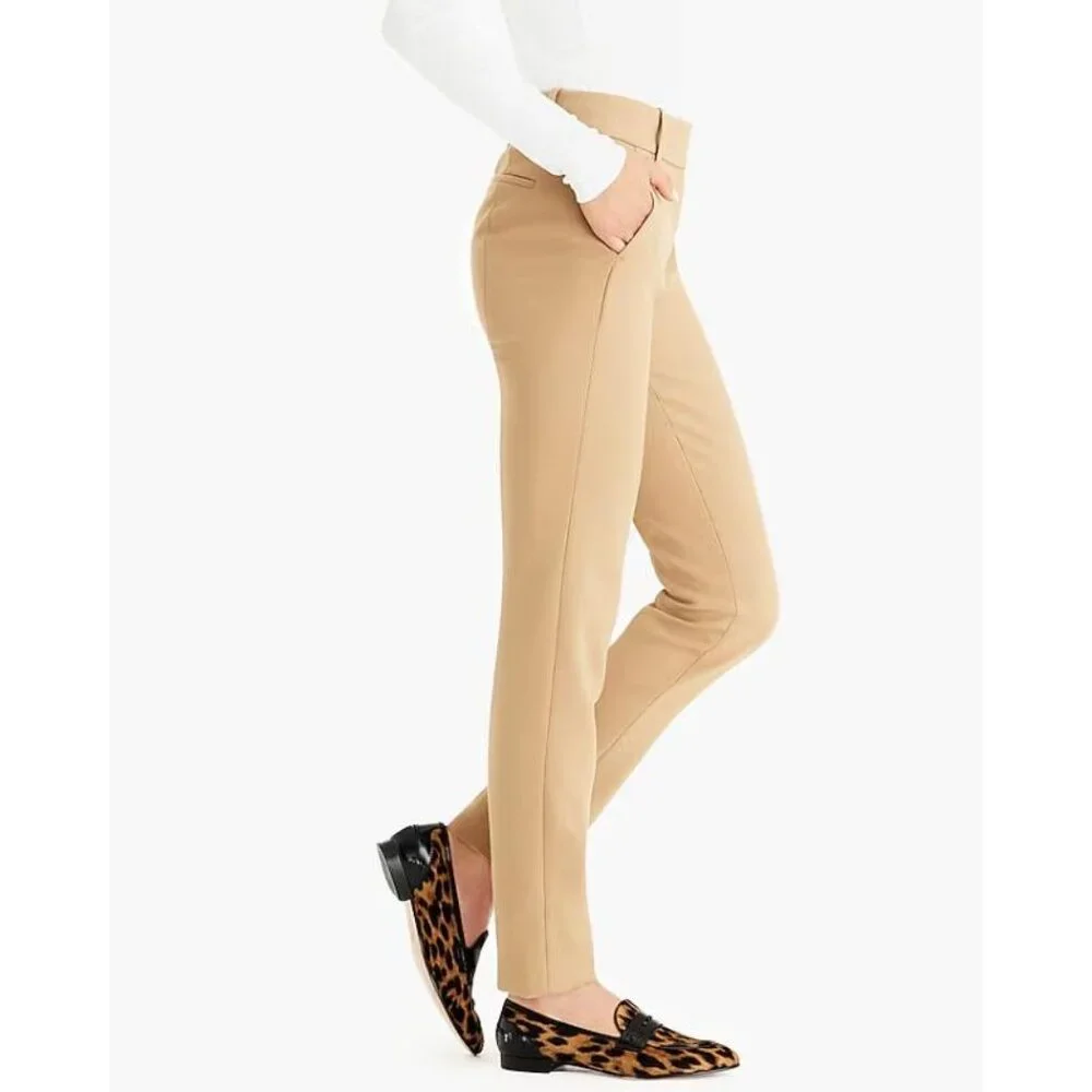 NWT J Crew Pants Womens 16 L30 Cameron Full length Four Season Stretch Slim Fit - Picture 2 of 16